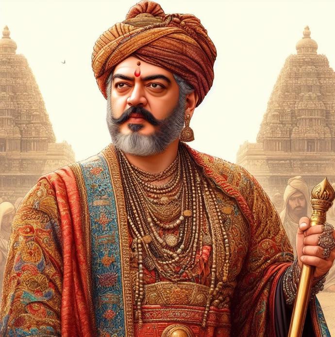 King Thala Ajithkumar Getup-AK-AI Thala-Thala AI Stills Download-Stumbit Thala